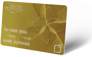 Gold membership card